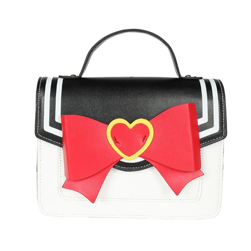 Women JK Uniform Bag Cute Handbag Lolita Purse PU Leather Shoulder Crossbody Bag - £31.12 GBP