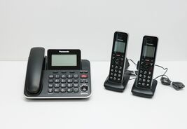 Panasonic KX-TGF882B 2-in-1 Corded / Cordless Phone - Black image 2