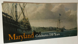 Vintage Maryland 350th Year Brochure Maryland BR14 - $8.90