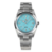 San Martin Watch Automactic Mechanical Waterproof Watches For Men 36mm Explore S - £815.74 GBP