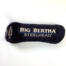 Callaway Big Bertha Steelhead #4 Fairway Golf Club Headcover Vtg Soft Fuzzy - £6.13 GBP