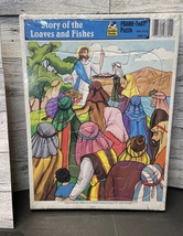 Factory Sealed Frame That Golden Books Tray Puzzle Story of the Loaves Fishes - £9.74 GBP