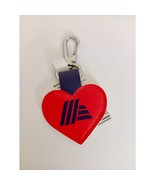 ALDI Super Fan Heart Keychain Quarter Keeper 2025 Never Forget Clip Red ... - €8,15 EUR
