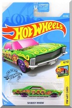 Hot Wheels - &#39;64 Buick Riviera: &#39;19 HW Art Cars #4/10 - #217/250 *Green Edition* - £1.95 GBP