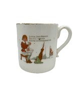Vintage Porcelain China Jack and Jill /Little Boy Blue Children&#39;s Mug - $37.78 CAD