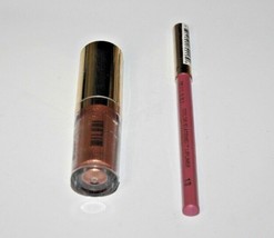 (1) Milani Metallic Lights Pearl Liquid Eyeshadow #01 + LipLiner #13 Sealed - $11.39