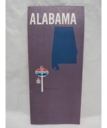 Vintage 1967 Alabama American Oil Company Travel Brochure Map - $11.88