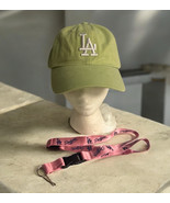 Los Angeles Dodgers Strapback Baseball Cap Hat T.E.I. Mint Green MLB + L... - $22.11