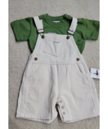 Vintage 90s Baby Guess 2 Piece Shirt and Overalls Set SZ XS (6-12M) Unisex - £39.29 GBP