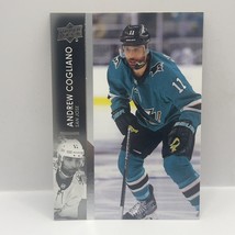 2021-22 Upper Deck Extended Series Andrew Cogliano Base #623 San Jose Sharks - $1.97