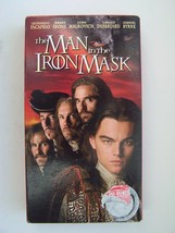 The Man in the Iron Mask VHS Video Tape Leonardo DiCaprio - £5.82 GBP