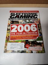 Electronic Gaming Monthly Magazine January 2006 #199 Year In Review With Inserts - £8.54 GBP