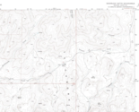 Sugarloaf Butte, Nevada 1970 Vintage USGS Topo Map 7.5 Quadrangle Topogr... - £20.77 GBP