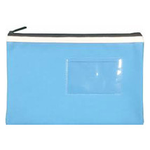 Osmer Small Light Blue Polyester 1-Zip Pencil Case (23x15cm) - $30.55
