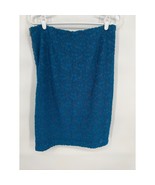 Anthropologie Moulinette Soeurs Skirt Women Sze 12 Blue Knee Length Line... - $22.74 CAD