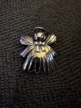 Sterling Silver Angel Pendant/pin - Great Shape, Nice Holiday Item - See Pix - £7.87 GBP