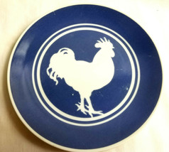 Rooster Chicken Farm Barnyard Porcelain Collector Plate Dish Curzon - £21.66 GBP