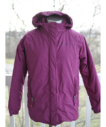 Marmot Girls Hooded Winter Jacket Coat Berry Pink Youth Size XL 12-14 - £25.07 GBP