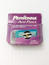 Personna Acti Flex &amp; Sensor Razor Cartridges With Aloe And Vitamin E 10 ... - £15.52 GBP