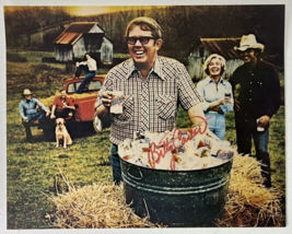 Billy Carter Signed Billy Beer Photo 8x10 Color Jimmy Carter Brother No COA - $49.99