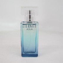 ETERNITY AQUA by Calvin Klein 15 ml/ 0.5 oz Eau de Parfum Travel Spray NO BOX - £24.91 GBP