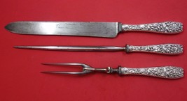 Number 70 by Gorham Sterling Silver Roast Carving Set 3pc HH WS - £305.18 GBP