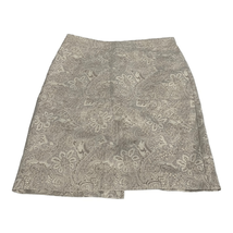 J. Crew Factory Women&#39;s Metallic Jacquard Pencil Skirt Size 8 - £25.74 GBP