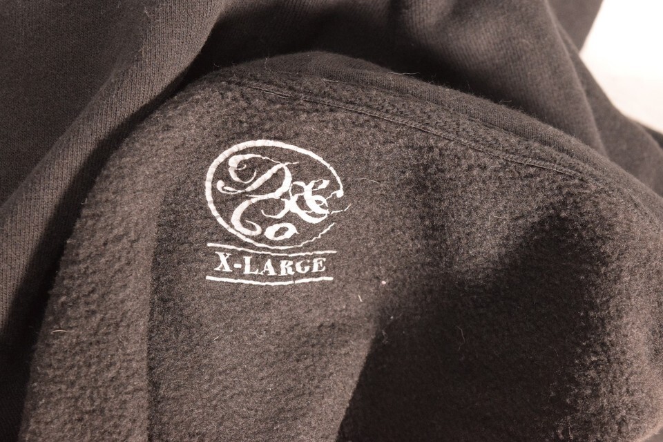 Death & Co Market Mens Script Hoodie Black XL Item image 6