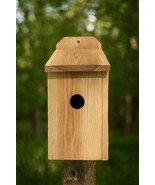 CEDAR BIRD HOUSE NEW HANDMADE 1/2&quot; CEDAR MADE IN USA - €26,20 EUR