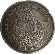 Moneda de fantasía de dólar Morgan 1921 con sirenas grabadas - $18.66 CAD