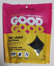 Good Good Hip Joint Dog Chews Flexibility Mobility Glucosamine Pork Live... - £17.20 GBP