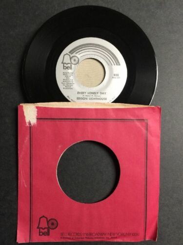 Edison Lighthouse - Love Grows/Every Lonely Day SINGLE VINYL Bell Records 1970 Item image 3