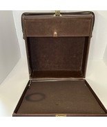 Vintage Canon Brown Camera Case Hard Shell 14&quot;x12 5/8&quot;x4&quot; - $47.23