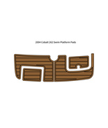 2004 Cobalt 262 Swim Platform Step Pad Boat EVA Foam Faux Teak Deck Floo... - $281.00