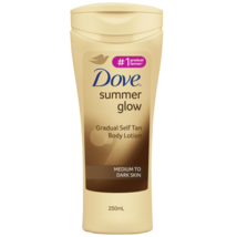 Dove Summer Glow Gradual Self Tan Body Lotion 250mL – Medium to Dark Skin - £58.22 GBP