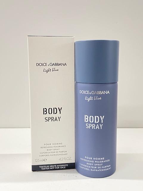 DOLCE GABBANA LIGHT BLUE BODY SPRAY 125ML/ 4.2OZ For Men - NEW - $29.99