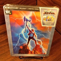 Thor Love And Thunder 4K Steelbook (4K+Blu-ray-No DIGITAL)-Free Box Shipping - £38.84 GBP