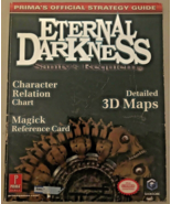 Eternal Darkness Strategy Guide: Nintendo Gamecube, Prima: Classic Horro... - $454.36 MXN