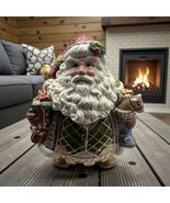 Fitz and Floyd St Nick Collection Santa Cookie Jar New w/ Box 2003 VTG C... - $79.15