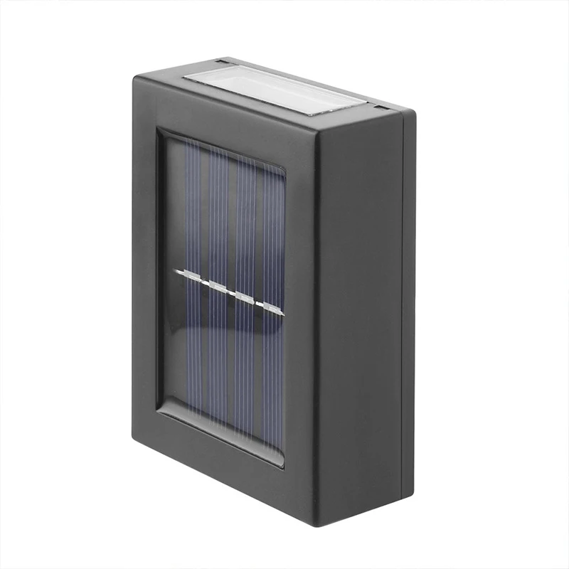 Smart Solar Wall Lights Up Down  Power LED Lamps Waterproof Outdoor light for Ga - £155.89 GBP