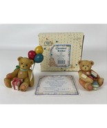 Cherished Teddies Lot Seth September Nina Beary Happy Wishes Event Birth... - $21.00