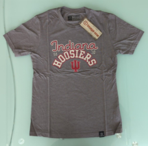 Image One NCAA Indiana Hoosiers Womens SS T-Shirt Sz S Gray NWT - £9.46 GBP