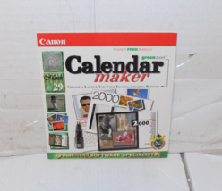 Cannon Greenstreet Software Premium Calendar Maker CD - $7.83
