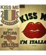 Vintage Iron On Transfer Graphic Decals 70s 80s Italian Pride Humor Funny - £26.50 GBP+