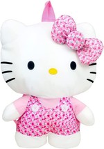Sanrio Hello Kitty 18&quot; Plush Dots Prints - Backpack - £17.68 GBP