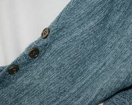 Simply Noelle Brand JCKT222Z Womens Misty Blue Zippered Sweater Jacket Size XXL image 3