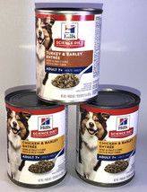 Hill&#39;s Science Diet Wet Dog Food,2-Chicken &amp; Barley/1-Turkey &amp; Barley 13... - $649.54 MXN
