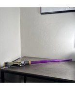 Star Wars Mace Windu Purple Toy Electronic Lightsaber Hasbro 2016 Light ... - $16.89