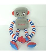 Robot Plush Beeps Makes Sound When Pressed Tampa Hugging Gray Red White ... - £15.92 GBP