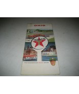 Vintage Texaco Ohio Road Map 1963 - €9,45 EUR
